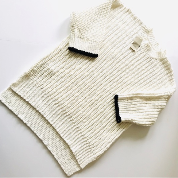 LOFT Sweaters - NWT Ann Taylor LOFT White Knit Pullover Sweater